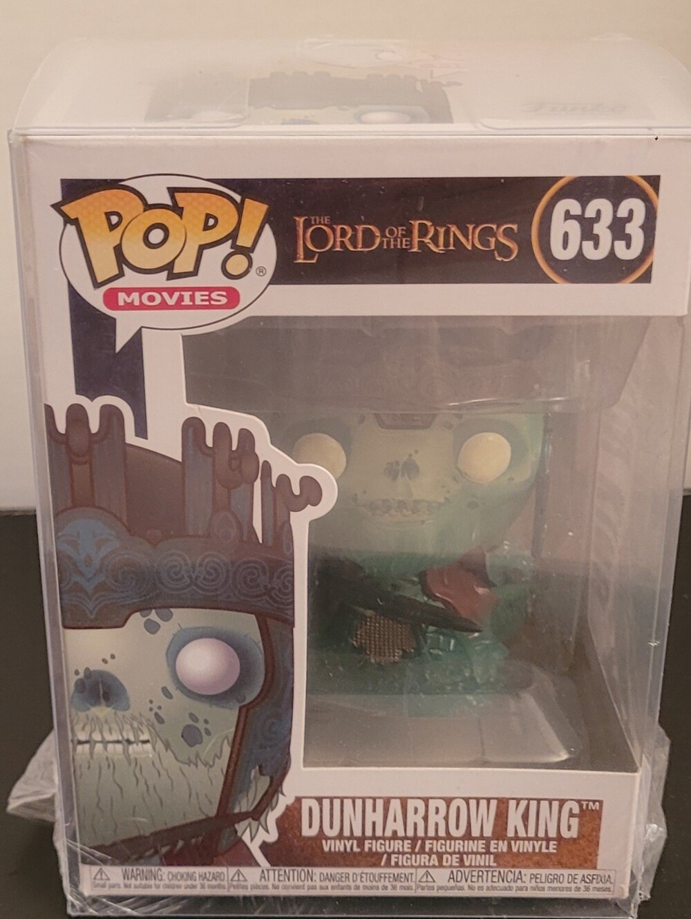 Funko Pop Movies Dunharrow King 633 Lord Of The Rings In Protector Box Figure